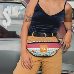 Fun Summer Stylish Monogram Bauchtasche