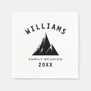 Fun Summer Vacation Camping Nature Family Wiederse Serviette