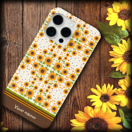 Fun Sunflower Yellow Unique Muster Individuelle Na Case-Mate iPhone Hülle