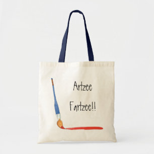 Fun Super Cute Artzee Fartzee Artist Tragetasche