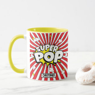 Fun SUPER POP! Puff Popcorn & Stars Personalisie Tasse