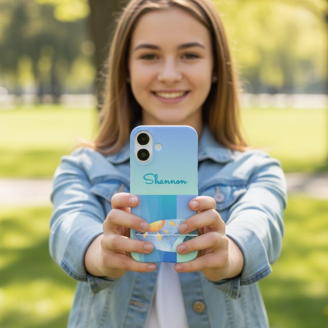 Fun Surfer Girl iPhone Case (Von Creator hochgeladen)