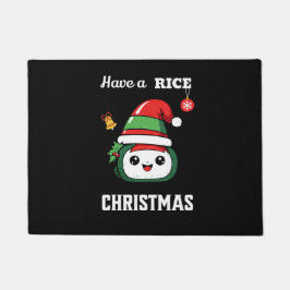 Fun Sushi Weihnachten Fußmatte