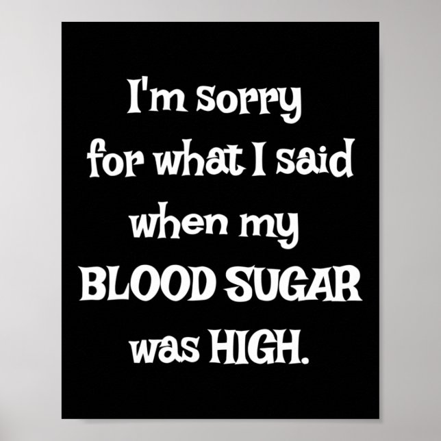 Fun T1d - Diabetes-Bewusstsein Poster (Vorne)