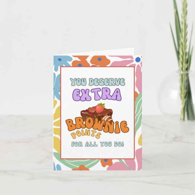 Fun Teacher Volunteer Colleague Danke Karte (Vorderseite)