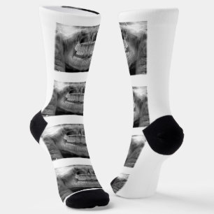 Fun Teeth Radiograph Socks Socken