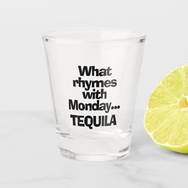 Fun Tequila Schnapsglas (Vorderseite)
