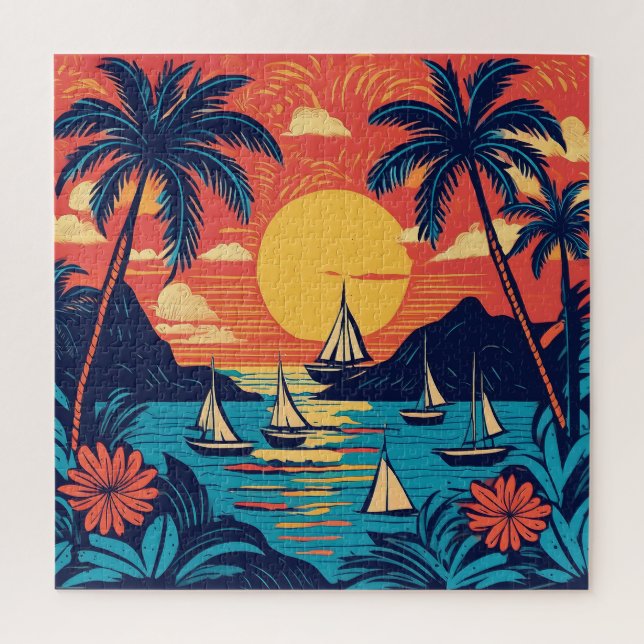 Fun Time Tropical Puzzle (Vertikal)