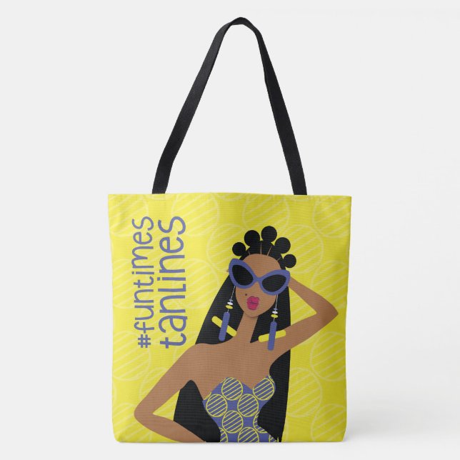 Fun Times Tan Lines Schulterschluss Tasche (Vorderseite)