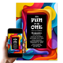 Fun to be One Colorful 1st Birthday Party