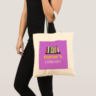 FUN! Totbeutel - Bibliothek - Personalisiert - Nam Tragetasche