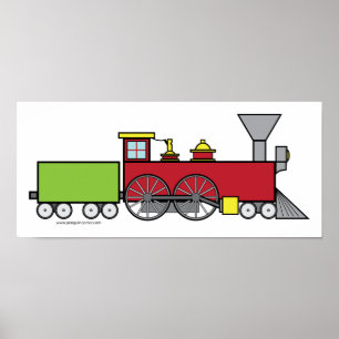 Fun Train Poster