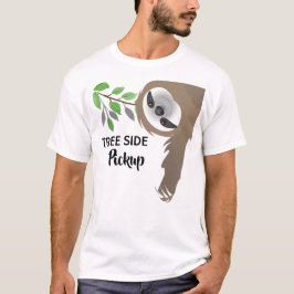 Fun Tree Side Lieferwagen Hängend Faulheit in Bran T-Shirt