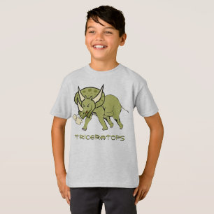 Fun Triceratops Dino T-Shirt