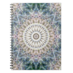 Fun Trippy Hippy Psychedelic Fraktal Kaleidoskop Notizblock