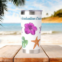 Fun Tropical Bright Lila Paisley Sea Turtles