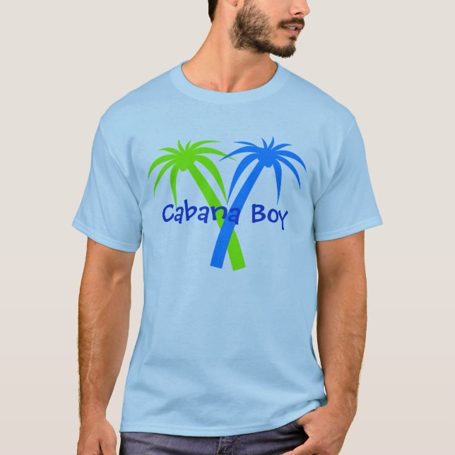 Fun Tropical Palm Trees T - Shirt (Vorderseite)
