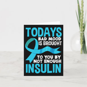 Fun Typ 1 2 Diabetiker T1d T2d Insulin Diabetes Aw Karte