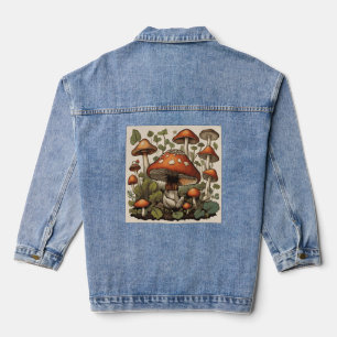 Fun Typ Anatomie 101 Mykologie Pilz Jeansjacke