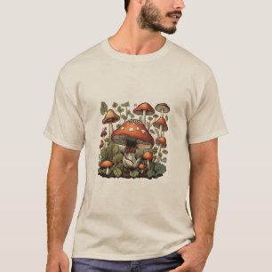 Fun Typ Anatomie 101 Mykologie Pilz T-Shirt