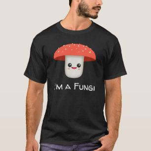 Fun Typ Fungi Mushroom T-Shirt