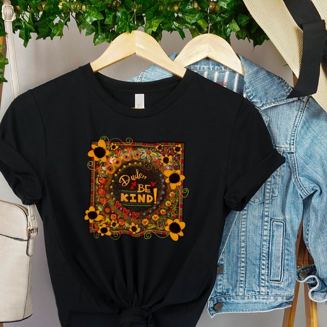 Fun Typ sei ein netter, düster Inspirivity T - Shi T-Shirt (Von Creator hochgeladen)