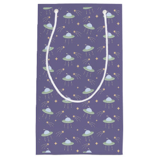 Fun UFO Kindergeburtstag Party Geschenktasche Kleine Geschenktüte