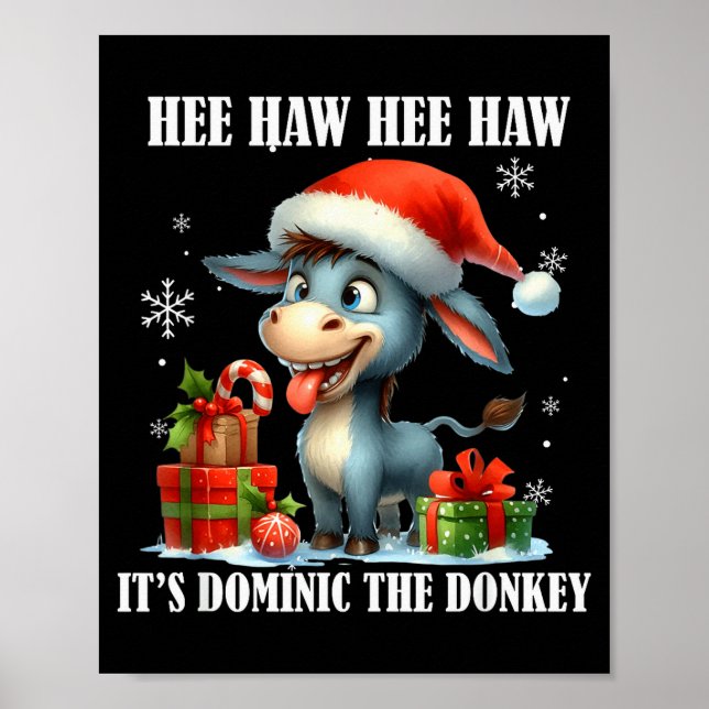 Fun Ugly Christmas Traditions Celebration Funny Ch Poster (Vorne)