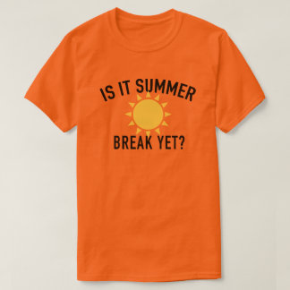 Fun und Catchy: "Es ist doch eine Sommerpause?" T- T-Shirt