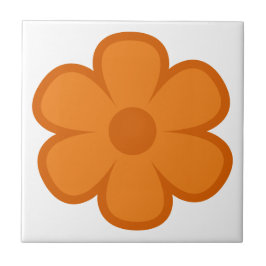 Fun und Funky 60er 70er Retro Blume Keramik Tile Fliese