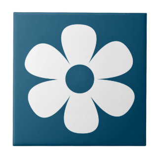 Fun und Funky 60er 70er Retro Blume Keramik Tile Fliese