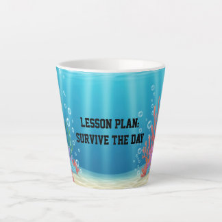 Fun Under the Sea Sarcastic quote for teachers Milchtasse