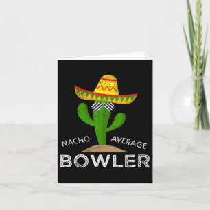 Fun Unglaublich witzig Bowler Joke Spaß _ Funny Bo Karte