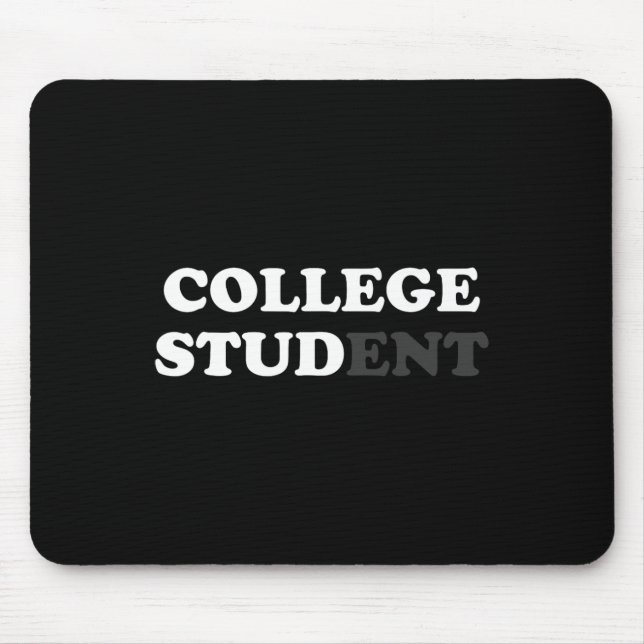 Fun Uni Student Geschenke für Männer Uni Stud Sar Mousepad (Vorne)
