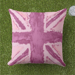 Fun Union Jack Flag Kunst von Heva Weva Kissen