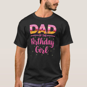 Fun Vater der Geburtstagskarte Donut Bday Family P T-Shirt