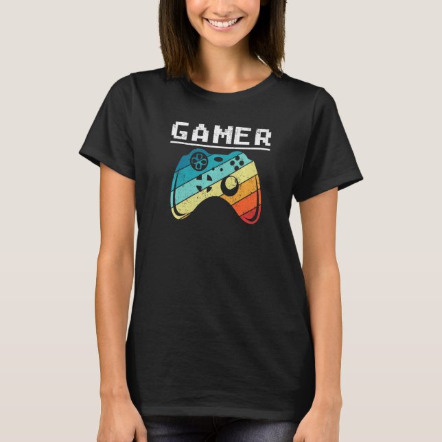 Fun video games gamer gaming joke quote not gaming T-Shirt (Vorderseite)