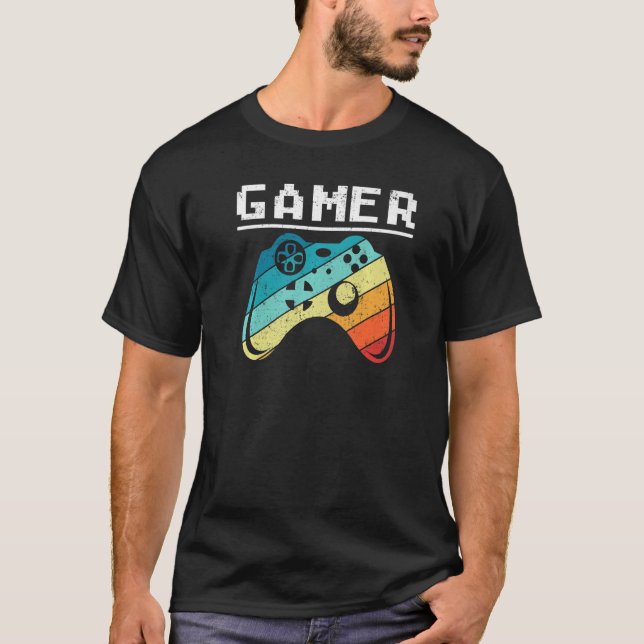 Fun video games gamer gaming joke quote not gaming T-Shirt (Vorderseite)