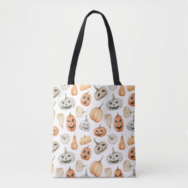 Fun Watercolor Pumpkin Pattern (Vorderseite)