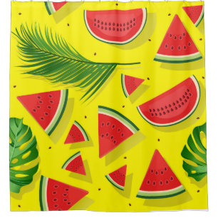 Fun Watermelon Duschvorhang - Sonnenschirme