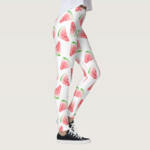 Fun Watermelon Muster All-Over-Print-Leggings