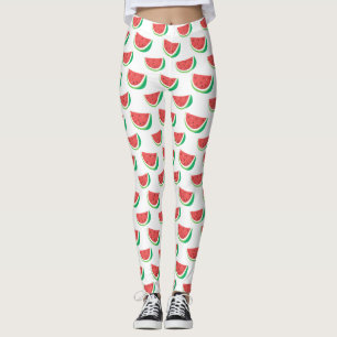 Fun Watermelon Muster überall in bedrucktem Legier Leggings