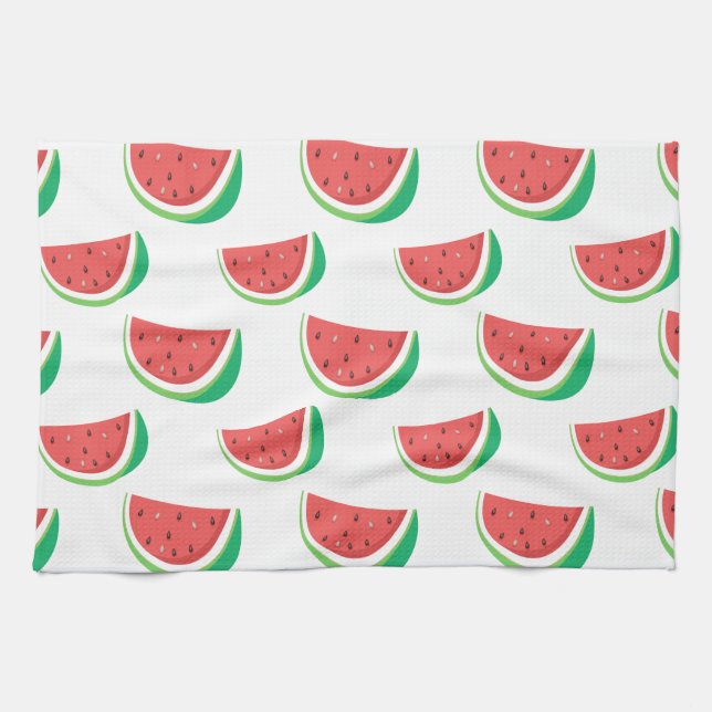 Fun Watermelon Pattern Küchentuch (Horizontal)