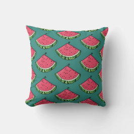 Fun Watermelon Slice Muster Kissen