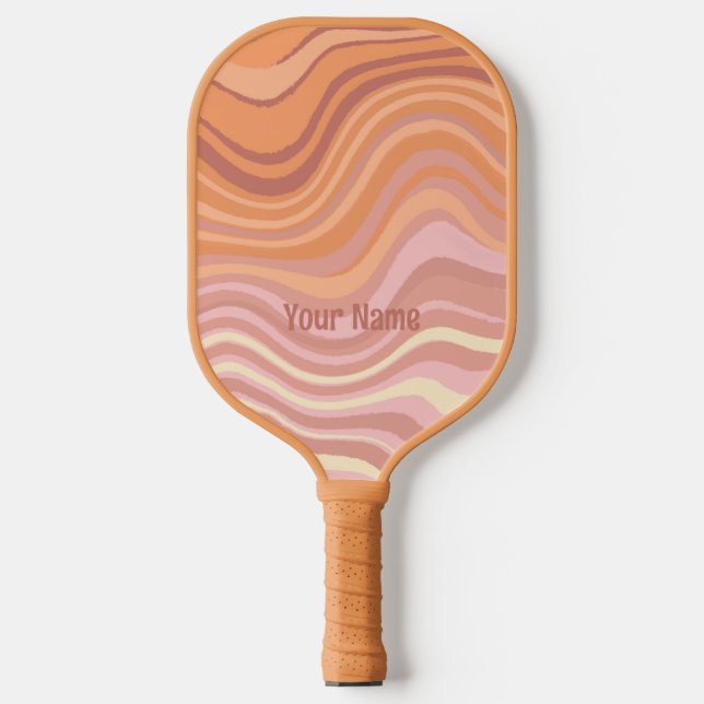 Fun waves pickleball paddle (Vorderseite)