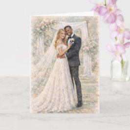 Fun Wedding Prayer Inspired by Ezekiel 25:17 Karte