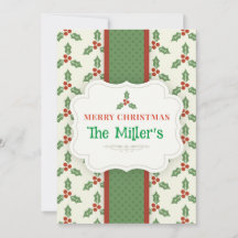 FUN! Weihnachtseinladung - Personalisiert - Name h