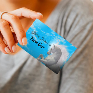 Fun White HorCare Visitenkarte