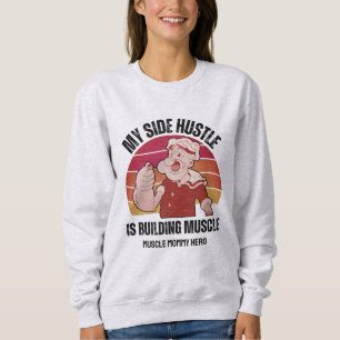 Fun Workout Body Gebäude Fitness POPEYE Sweatshirt