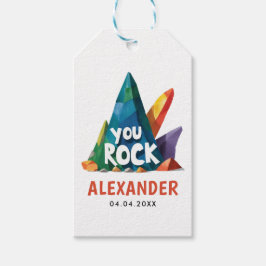 Fun you Rock Colorful Mountain Climber Camp Paint Geschenkanhänger